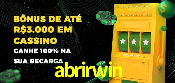 abrirwin melhor bônus de depósito